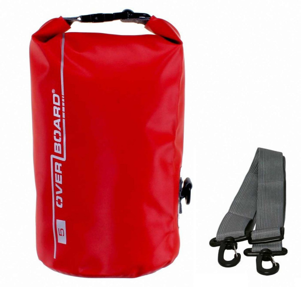 Гермомешок Overboard Dry Tube Bag Red 5 литров