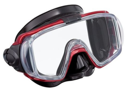 Комплект маска трубка в сумке Tusa UC-3125 Black Series
