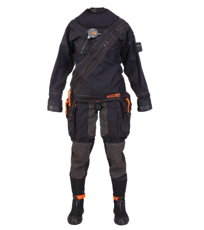 Сухой гидрокостюм женский Froglady Travel размер L-Short, размер бот 40-41