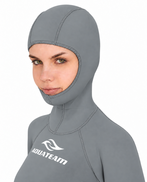 Гидрокостюм для фридайвинга Aquateam Grey женский 1,5 мм