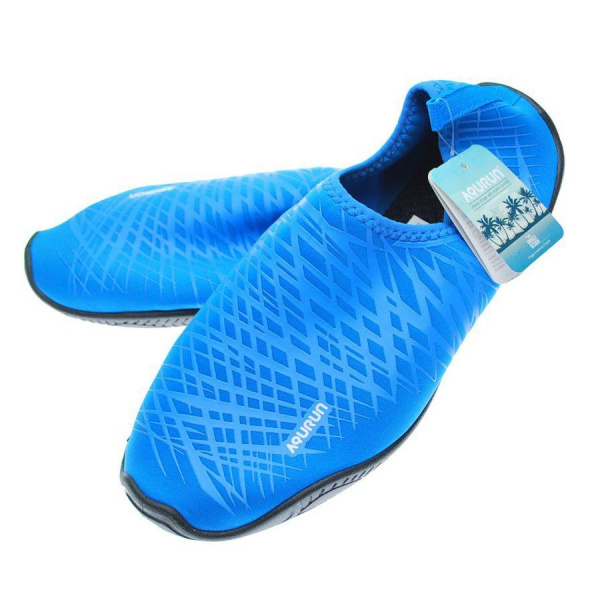 Коралловые тапочки Aqurun Light blue
