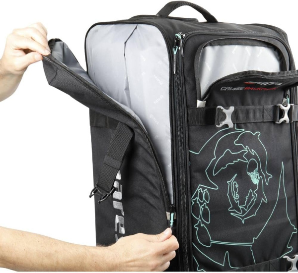 Сумка дорожная на колесах Mares Cruise Backpack Pro New 100 Литров
