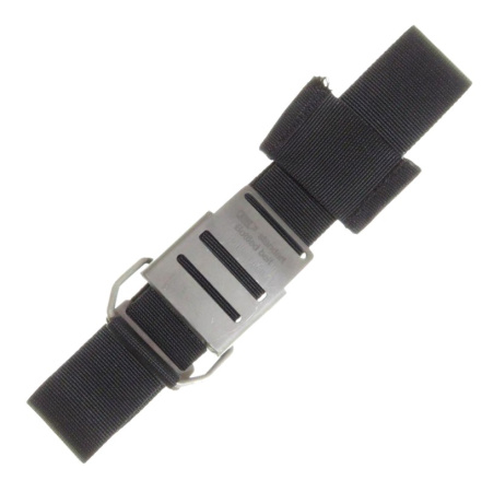 Баллонный ремень с титановой пряжкой TDE Pro 50 Black