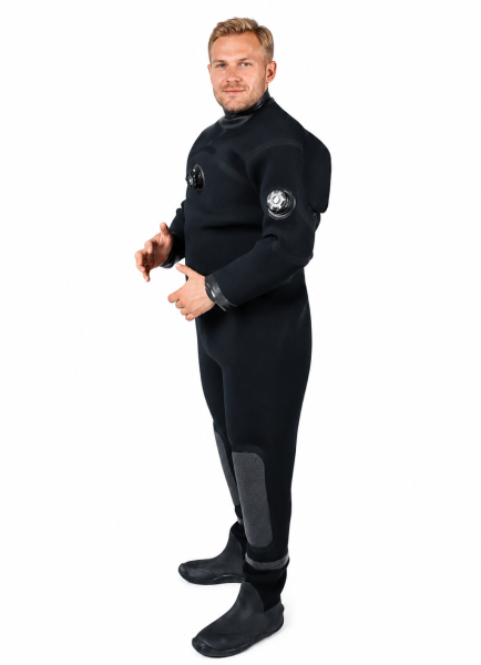 Гидрокостюм сухой из неопрена пресованного NS Dive Gear Nerka