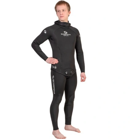 Гидрокостюм для фридайвинга Scorpena Apnea F1 мужской 5 мм