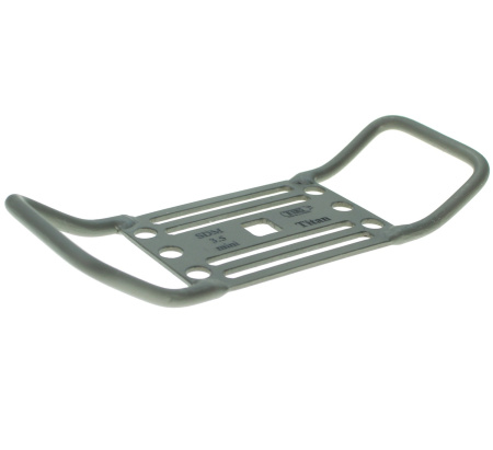 Пластина нижняя TDE из титана SDM 3.5 mini 2 мм