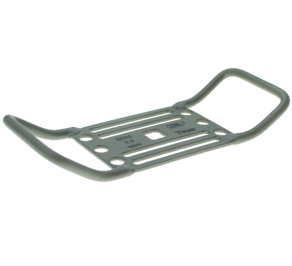 Пластина нижняя TDE из титана SDM 3.5 mini 2 мм
