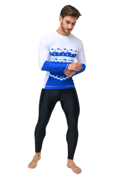 Футболка T-Flex Blue White UPF80 мужская