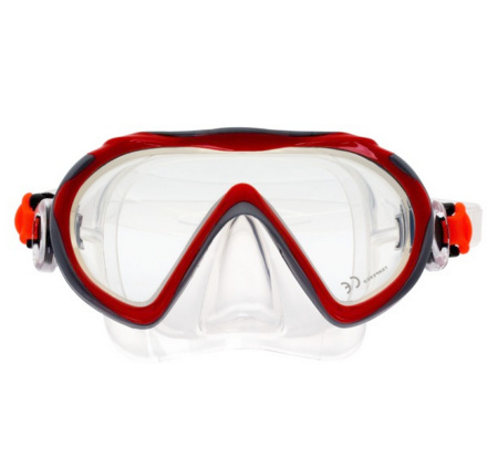 Маска для детей Marlin Joy Red/Silver
