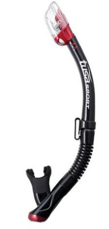 Комплект маска трубка в сумке Tusa UC-3125 Black Series