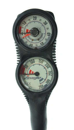 Консоль трехприборная Zeagle Co-pilot с компасом, манометром и глубиномером