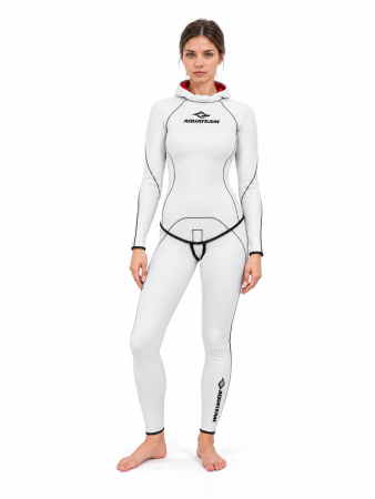 Гидрокостюм двухсторонний Aquateam Double Red White женский