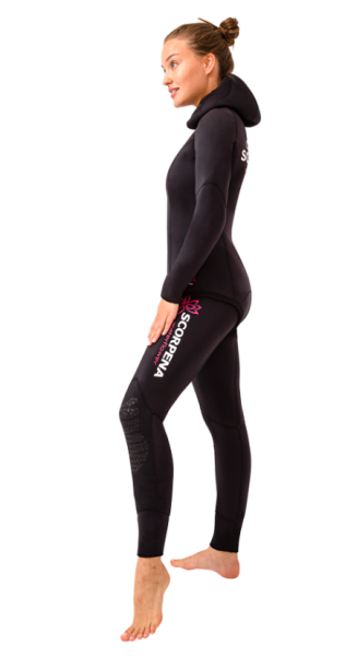 Гидрокостюм женский для фридайвинга Scorpena Water Flower-3 5 мм