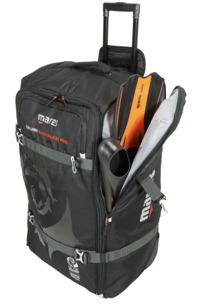 Сумка дорожная на колесах Mares Cruise Backpack New Aqua 100 Литров