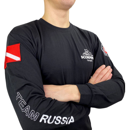 Футболка с длинным рукавом Scorpena Team