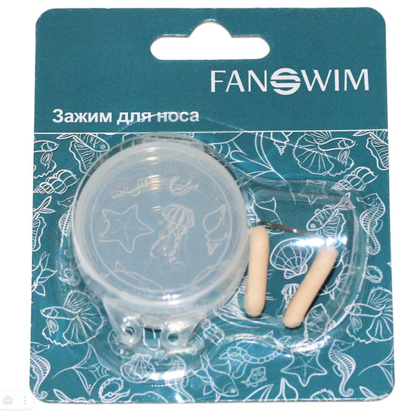 Зажим для носа FanSwim силиконовый