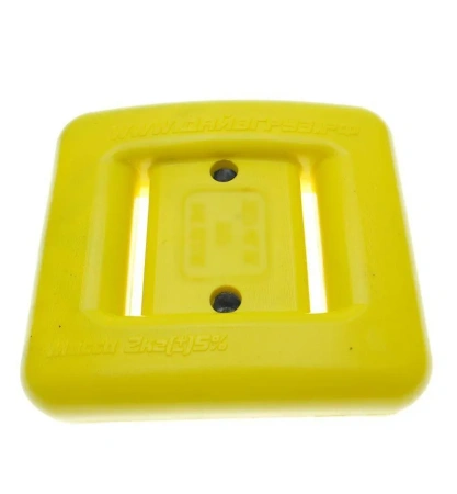 Груз 2 кг в эластичной пластиковой оболочке желтый