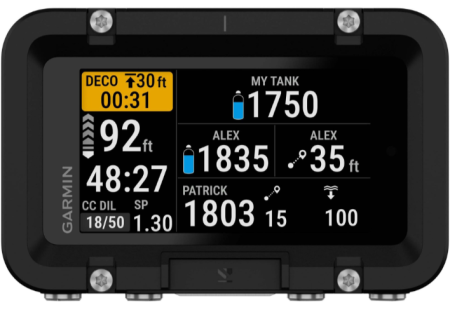 Компьютер для дайвинга Garmin Descent x50i