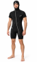 Гидрокостюм куртка утеплитель мужской Waterproof Icevest 5 мм
