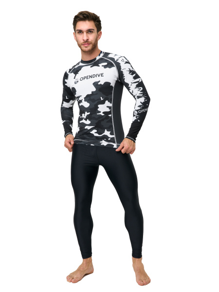Футболка T-Flex OpenDive Logo Swim UPF70 мужская
