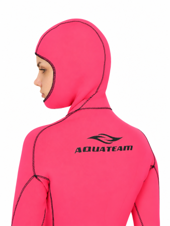 Гидрокостюм для фридайвинга Aquateam Pink женский 1,5 мм