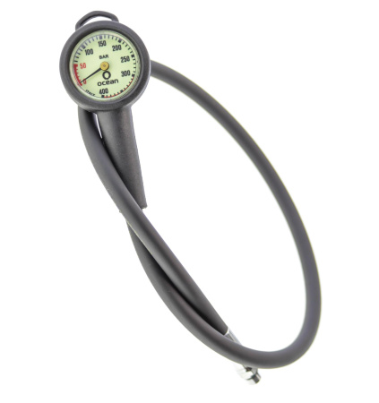 Манометр Ocean Vale SV 400 Bar со шлангом 70 см 