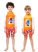Детский комплект из лайкры Orange Surfing