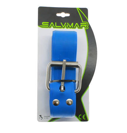 Пояс грузовой резиновый Salvimar Pro Blue удлиненный