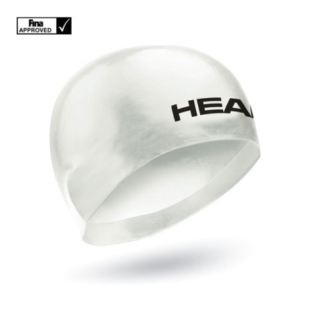 Шапочка стартовая силиконовая для плавания Head 3D Racing Fina