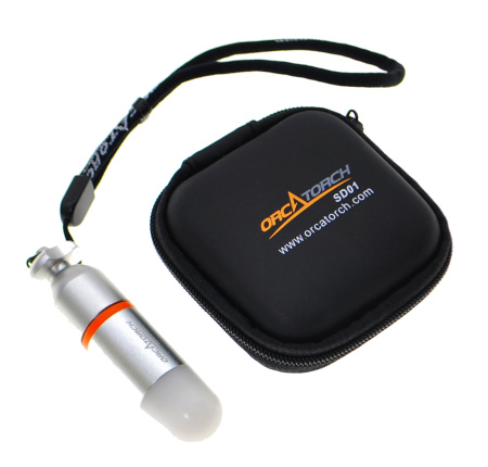 Проблесковый маячок Orca Torch Glow Tank SD01 синий