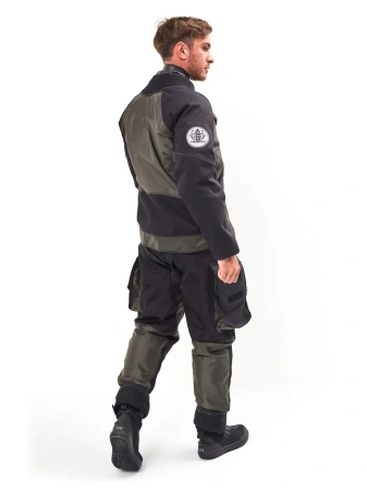 Сухой гидрокостюм Frogman Hybrid мужской размер XL, размер бот 47-48