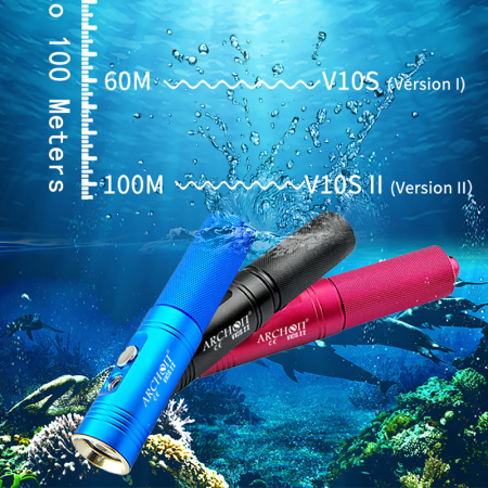 Фонарь Archon Mini 1200 люмен красный