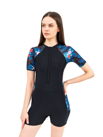 Костюм женский короткий из лайкры Blue&Red