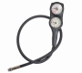 Консоль двухприборная FanDiver Compact (манометр 400 бар + глубиномер)