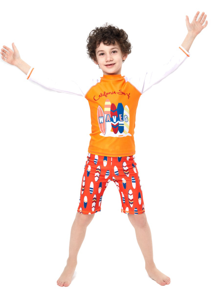 Детский комплект из лайкры Orange Surfing