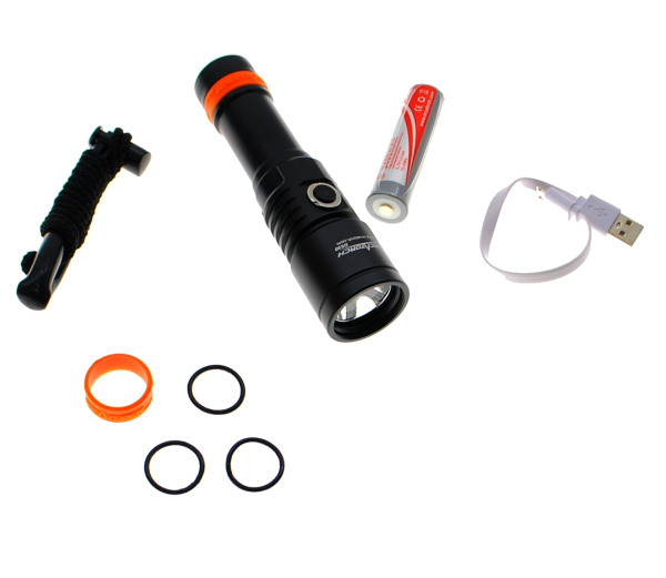 Фонарь подводный Orca Torch D530 Wide Kit 1050 Люмен