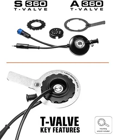Клапан Ammonite S360 T-Valve SiTech Standard Клапан Ammonite S360 T-Valve SiTech Standard