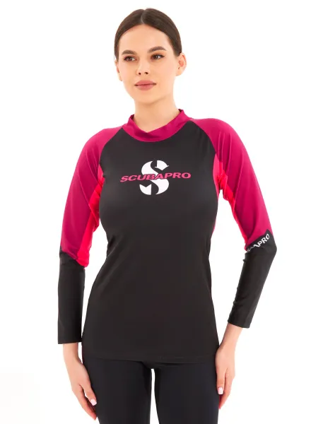 Футболка из лайкры Scuba Violet Футболка из лайкры Scuba Violet