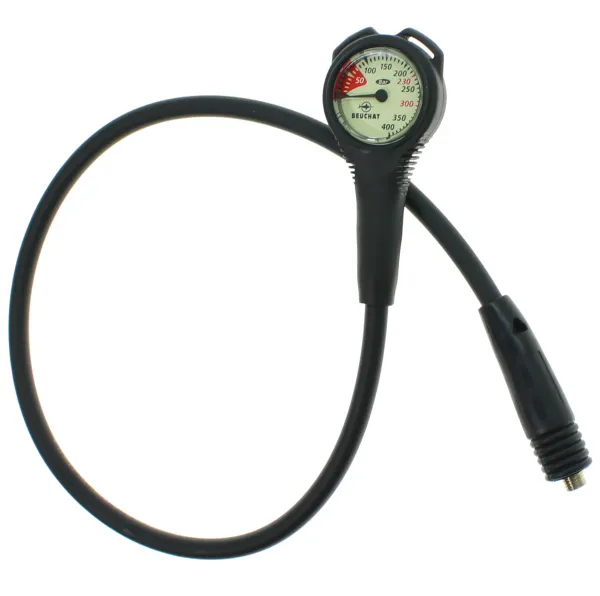 Манометр Beuchat 400 Bar со шлангом 80 см Манометр Beuchat 400 Bar со шлангом 80 см
