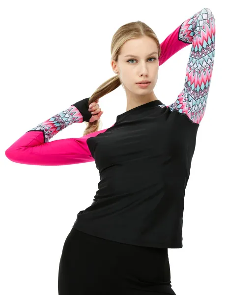 Футболка из лайкры Peru Pink Футболка из лайкры Peru Pink