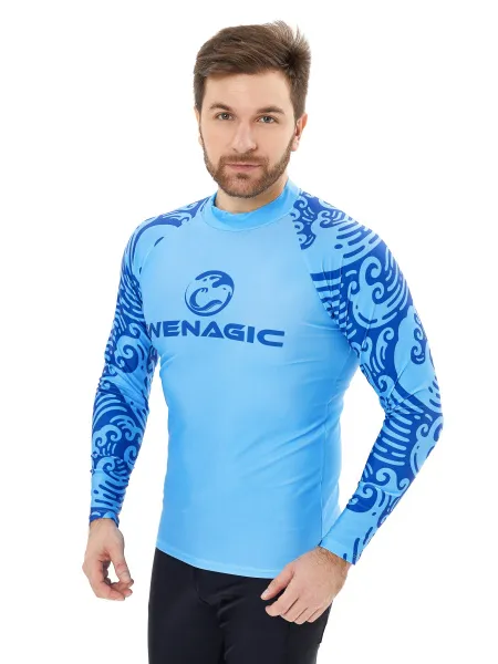 Футболка T-Flex Blue Wave UPF50 мужская Футболка T-Flex Blue Wave UPF50 мужская