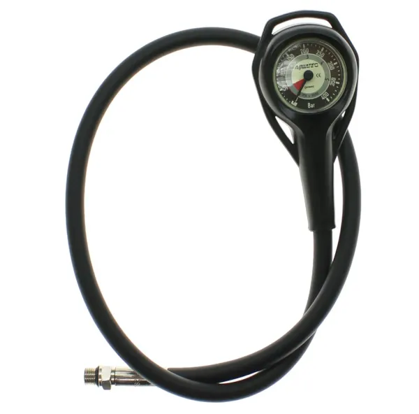 Манометр Aquatec 400 Bar со шлангом 80 см Манометр Aquatec 400 Bar со шлангом 80 см