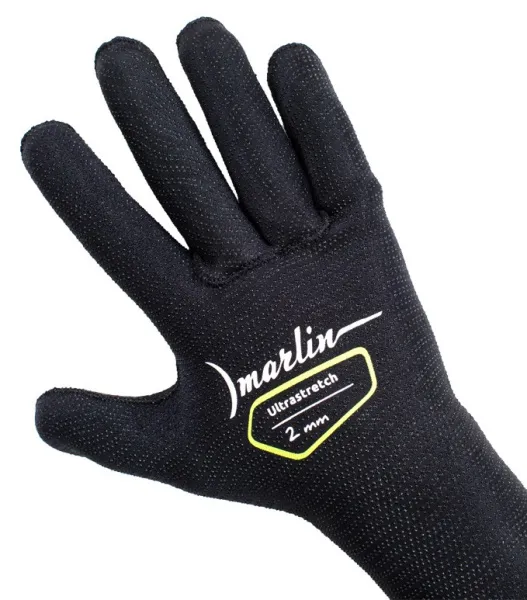 Перчатки Marlin Ultrastretch Black 2 мм Перчатки Marlin Ultrastretch Black 2 мм
