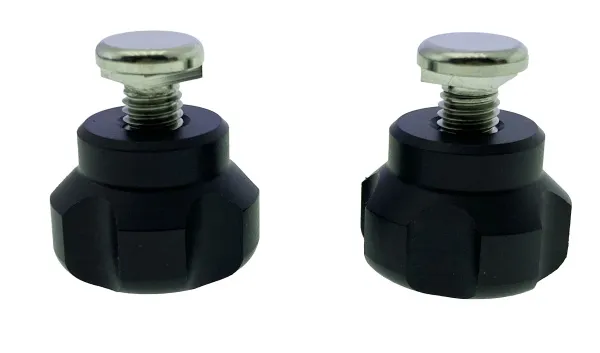 Комплект крепежа из титана Helium СТА Pom Delrin М8  Комплект крепежа из титана Helium СТА Pom Delrin М8