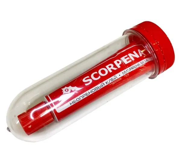 Клей неопреновый Scorpena в гермоконтейнере Клей неопреновый Scorpena в гермоконтейнере